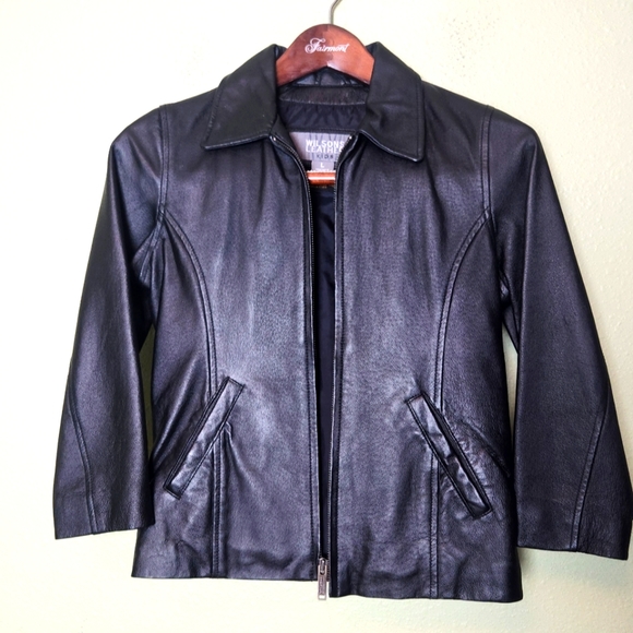 Wilson's Leather Boys Jacket Size Large would fit size 8 boys - Picture 1 of 6